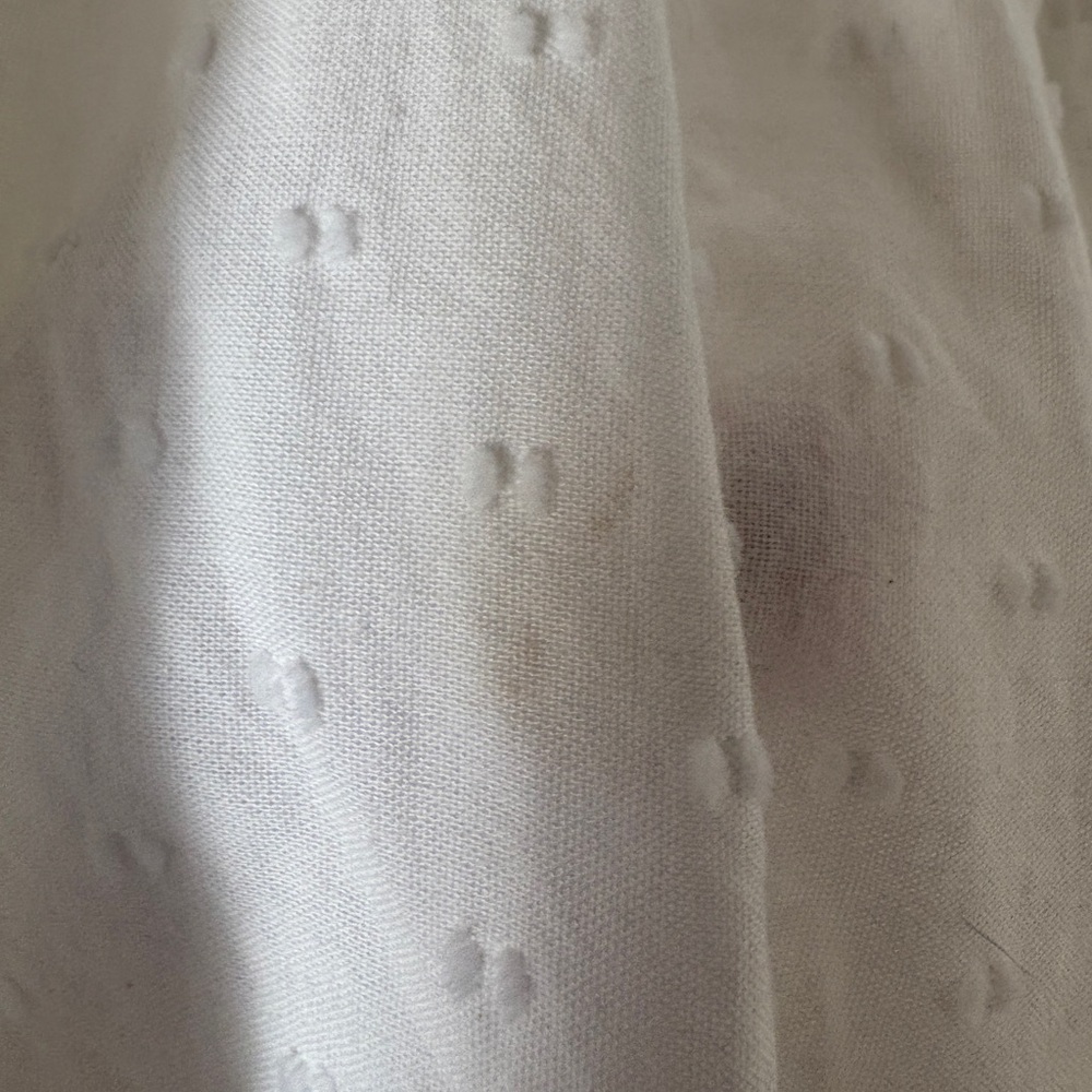 Old Navy White Blouse with Colorful Embroidery - Picture 7 of 9